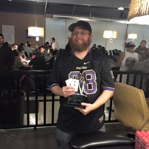 Brian Thorp, winner of the Final Table $100K Guarantee, October 24, 2015 (photo via Final Table Facebook page)