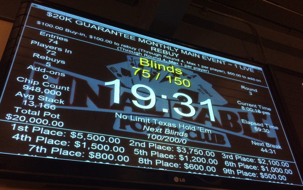 20160506 Final Table $20K