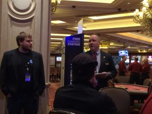MSPT Media Director Chad Holloway and Venetian Tournament Director Tommy LaRosa